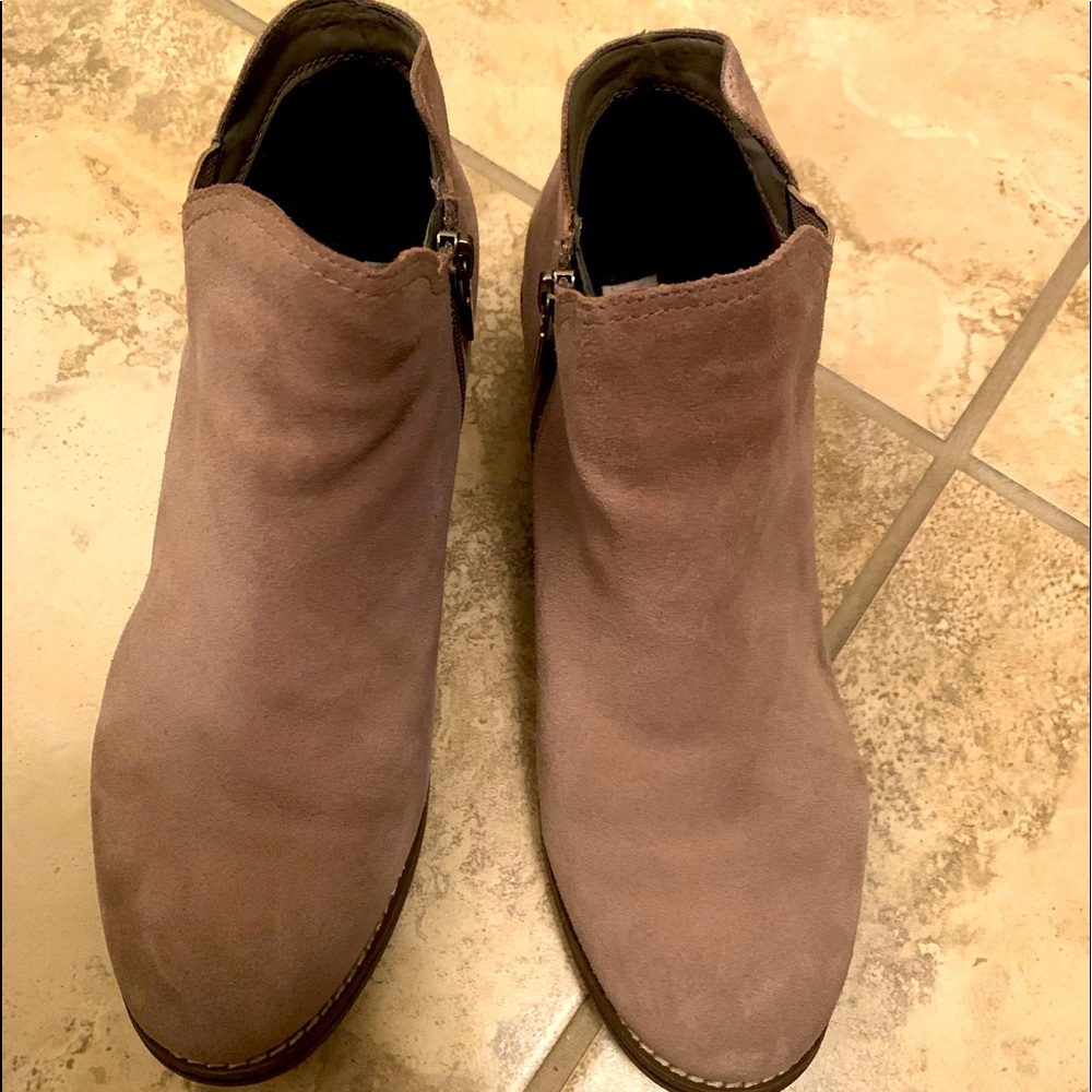 Blondo suede waterproof booties